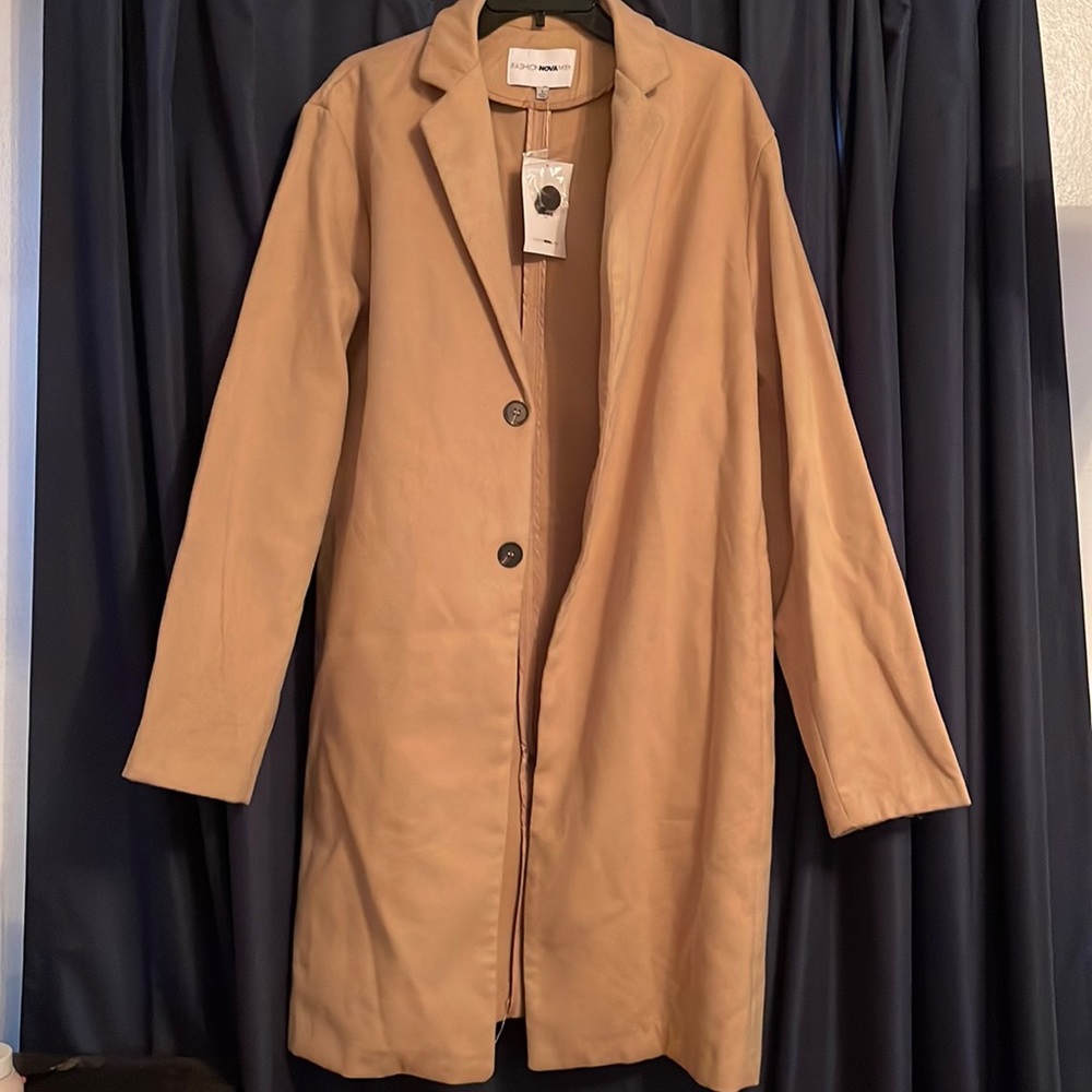 Fashion Nova Men’s trench coat